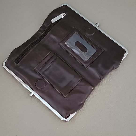 LAUREN HOBOBrown Leather Clutch